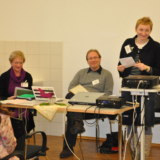 Helga Neudert, Jugendpfarrer Eschenbacher, Anna Stankiewicz